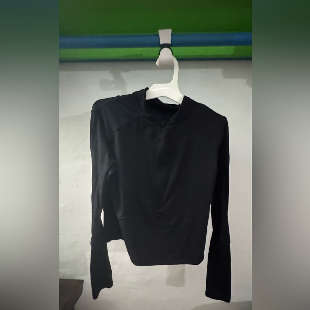 Black Long Sleeve Top